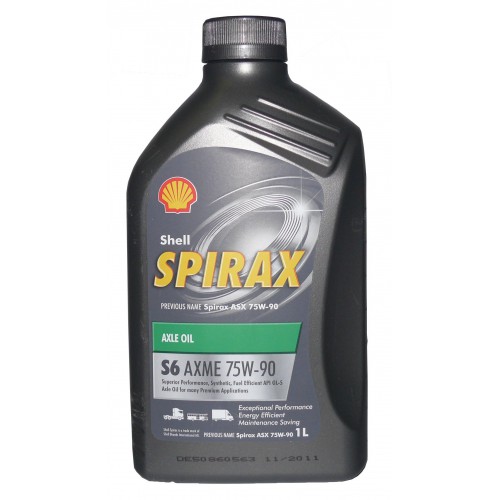 Масло в дифференциал SHELL SPIRAX S6 AXME 75W-90 1L PRI